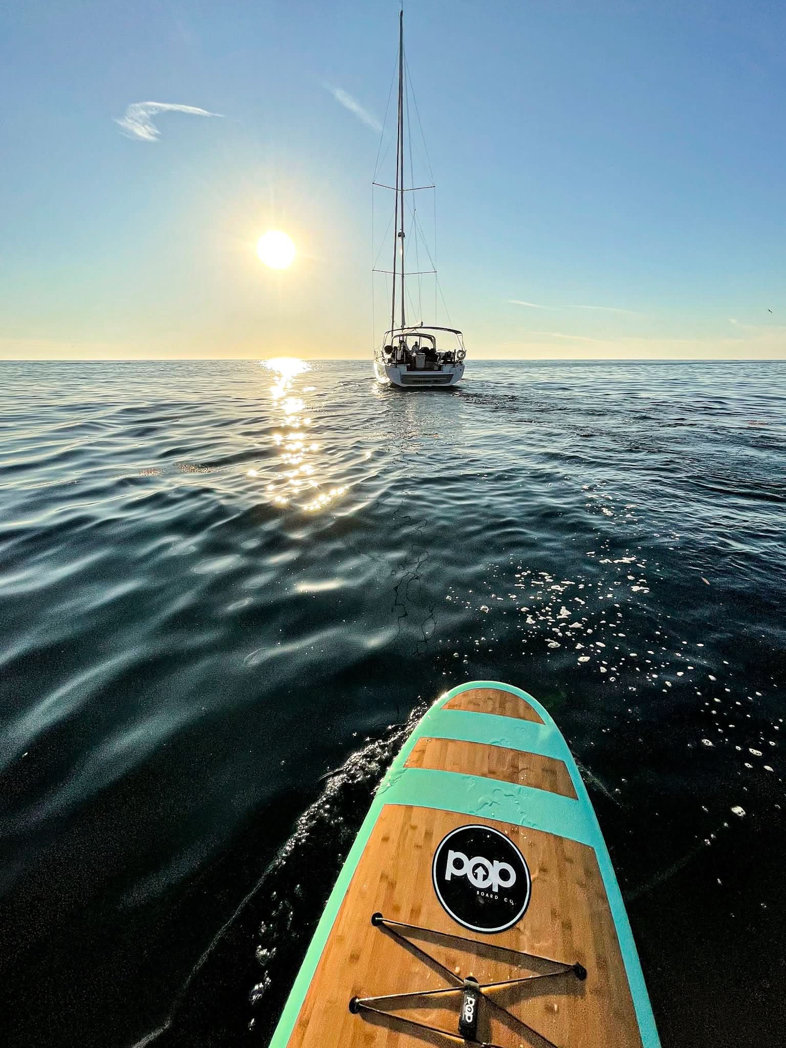 Pop Board Co. Huckleberry 11'0 Rigid Stand Up Paddleboard