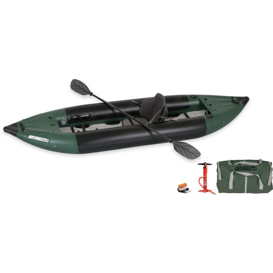 Sea Eagle 350FX Fishing Explorer 1 Person Inflatable Fishing Boat