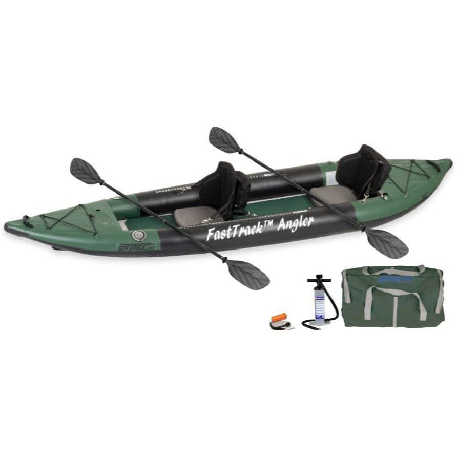 Sea Eagle 385fta FastTrack Angler Series Inflatable 3 Person Fishing Kayak