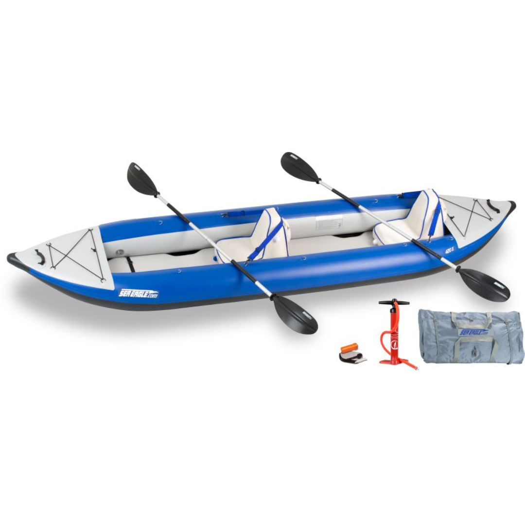 Sea Eagle 420x Explorer Inflatable 3 Person Kayak