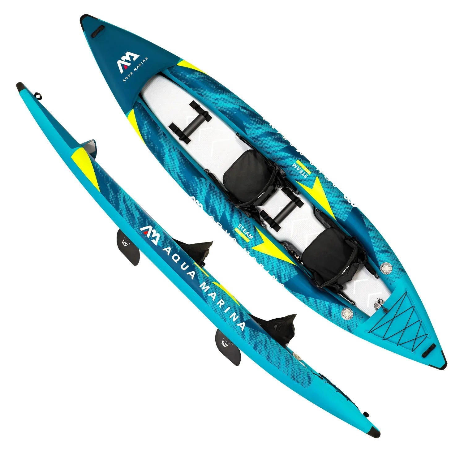 Aqua Marina ST-412 Steam 13'6" Inflatable Kayak 2-Person