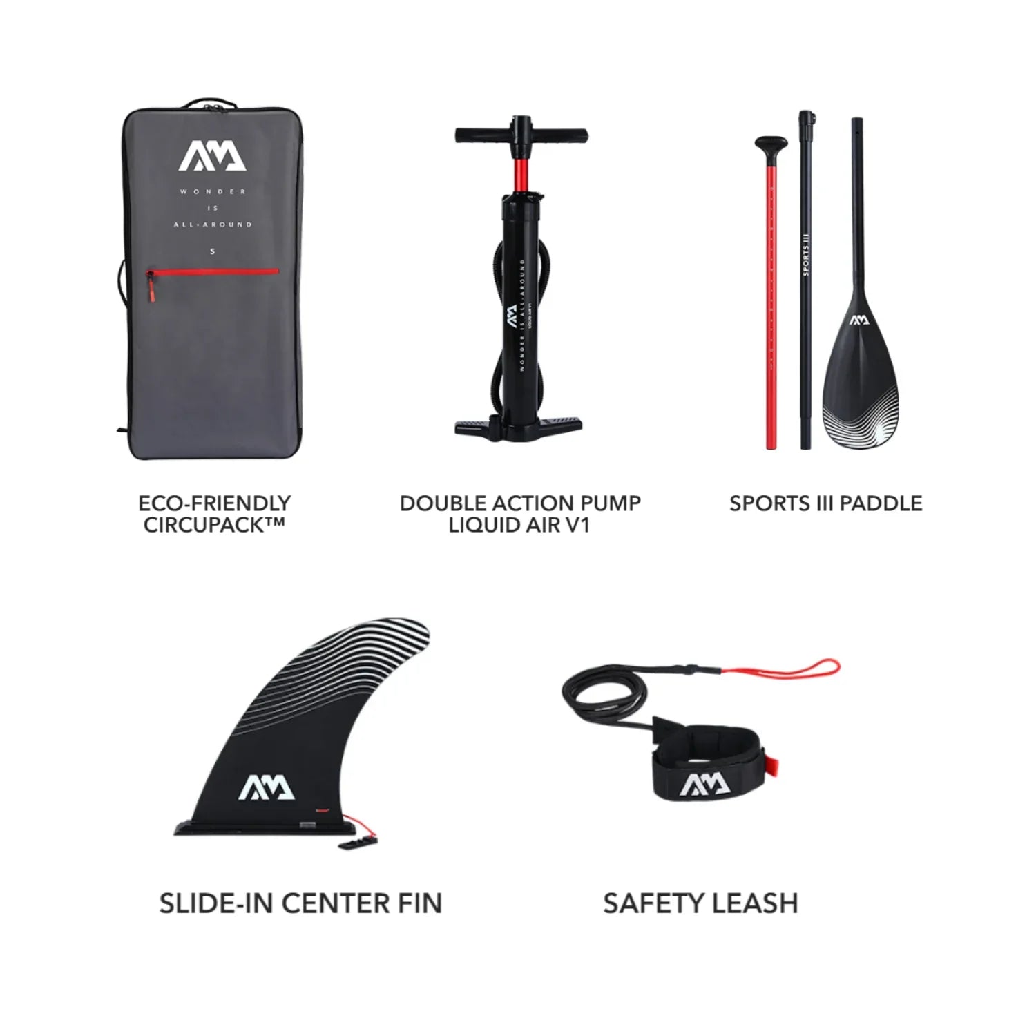 Aqua Marina BT-23VAP Vapor 10'4" Inflatable Stand Up Paddle Board All-Around Series
