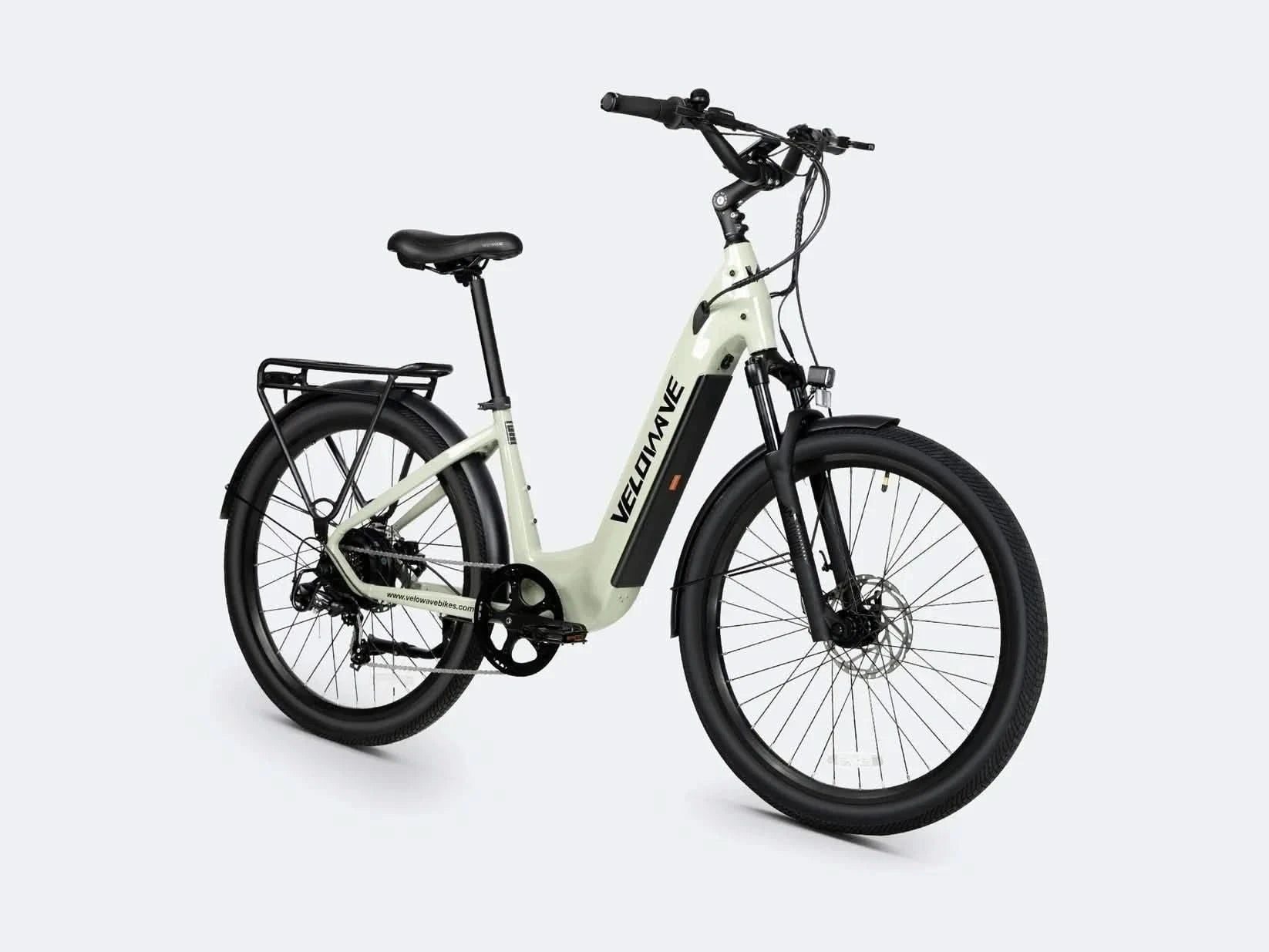 Velowave Breeze T Torque Sensor City Step-Through Commuter Long Range Electric Bike 28mph