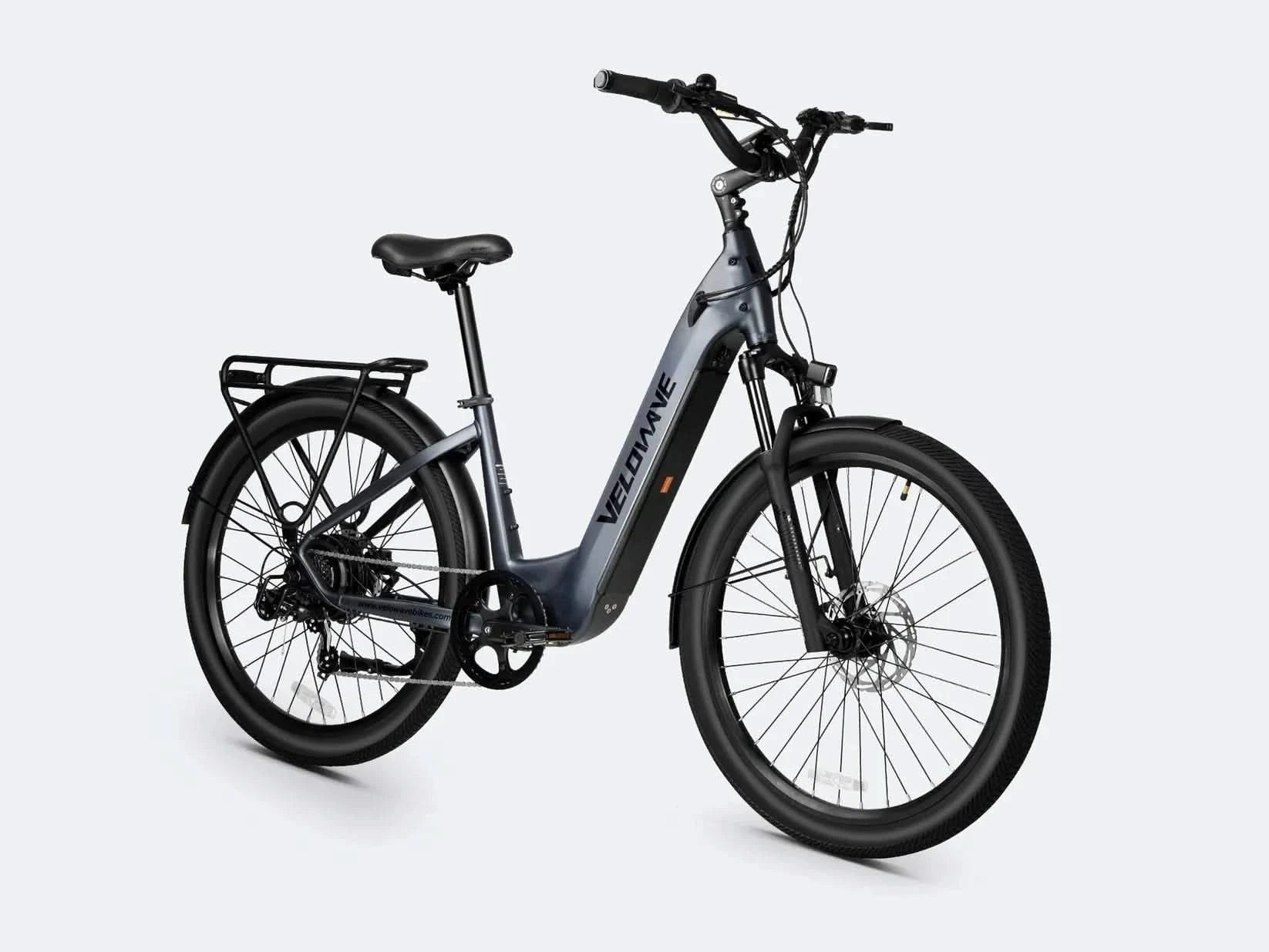 Velowave Breeze T Torque Sensor City Step-Through Commuter Long Range Electric Bike 28mph