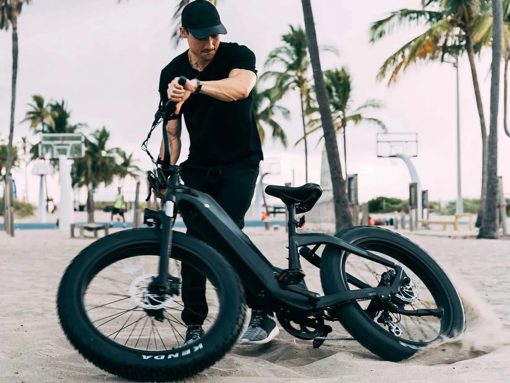 Velowave Grace 2.0 Step-Through Fat Tire Long Range Electric Bike 28mph