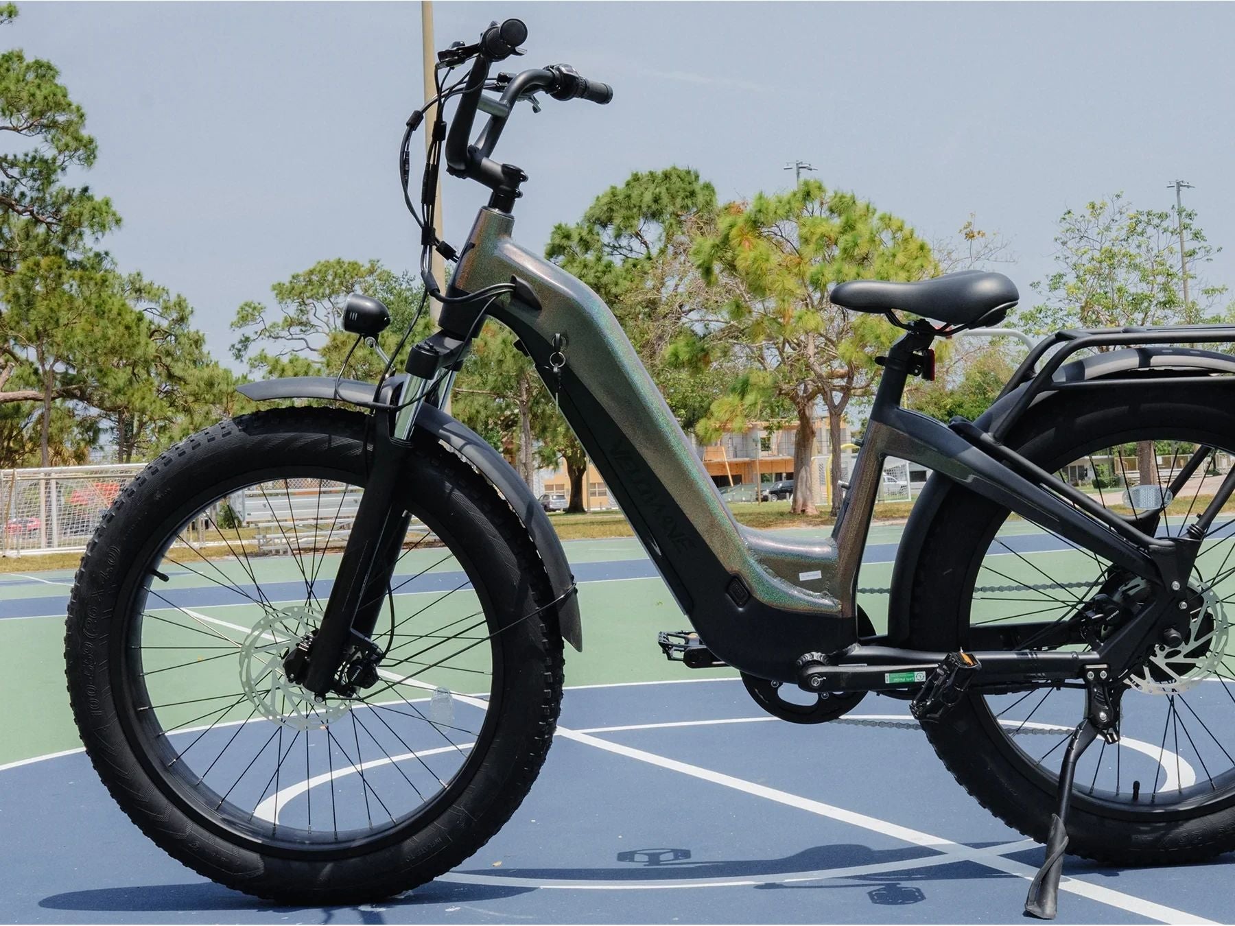 Velowave Grace 2.0 Step-Through Fat Tire Long Range Electric Bike 28mph