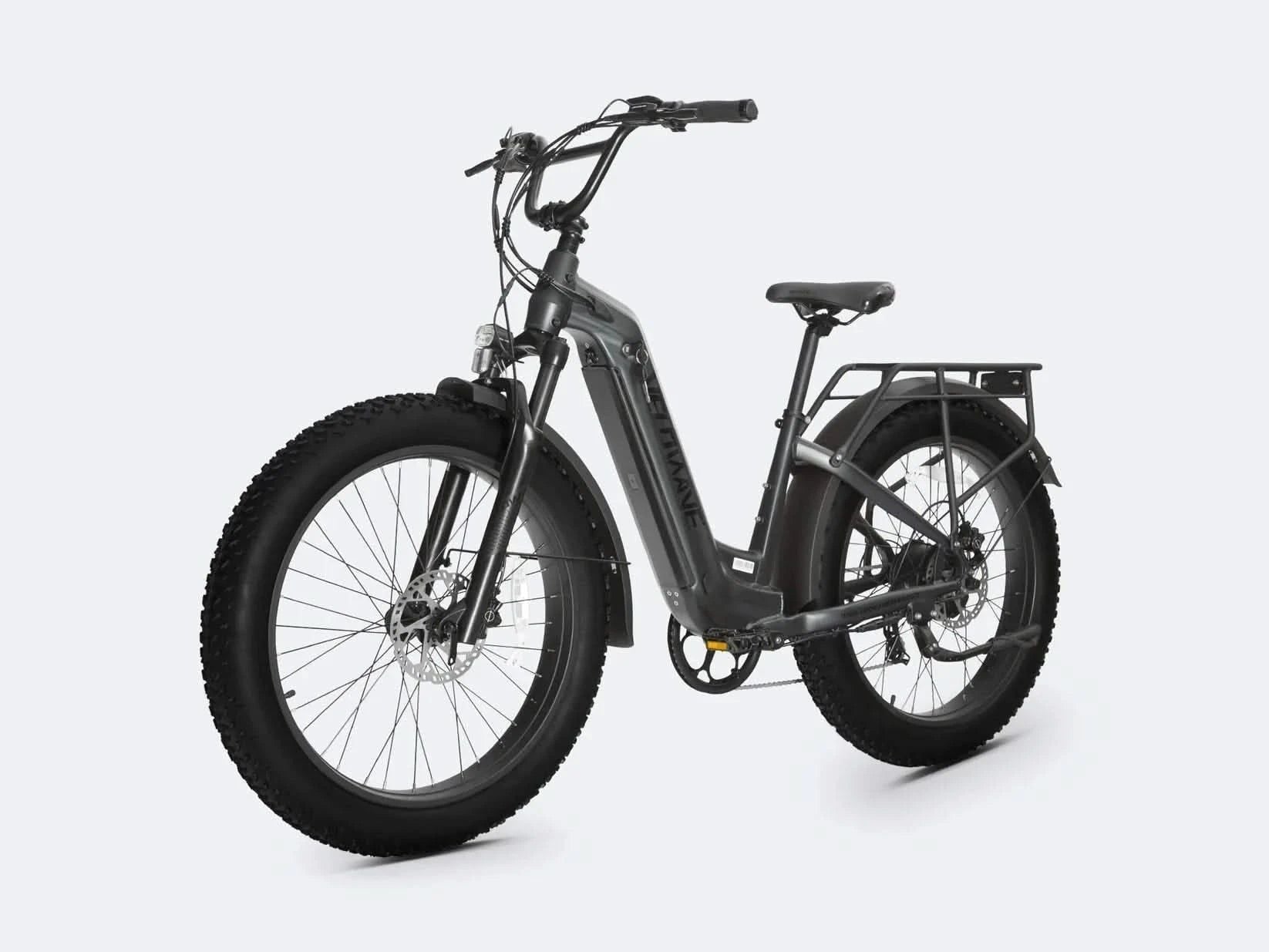 Velowave Ranger 2.0 Step-Thru Fat Tire Long Range Electric Bike 28mph