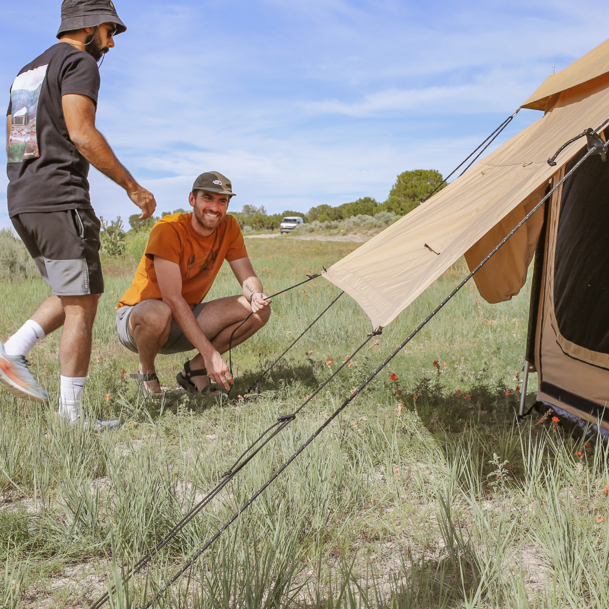 White Duck Outdoors 14' Altimus Bell Tent Four Season Canvas Glamping Tent