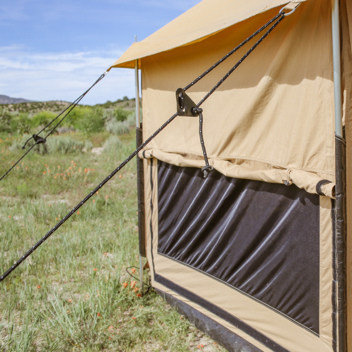 White Duck Outdoors 14' Altimus Bell Tent Four Season Canvas Glamping Tent