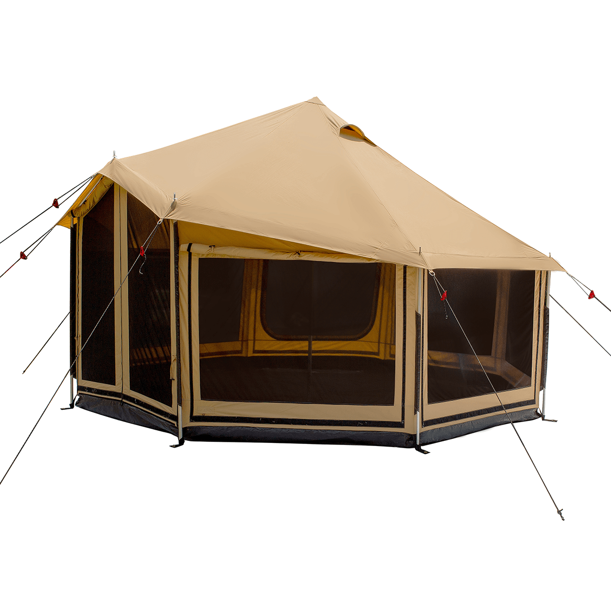 White Duck Outdoors 14' Altimus Bell Tent Four Season Canvas Glamping Tent