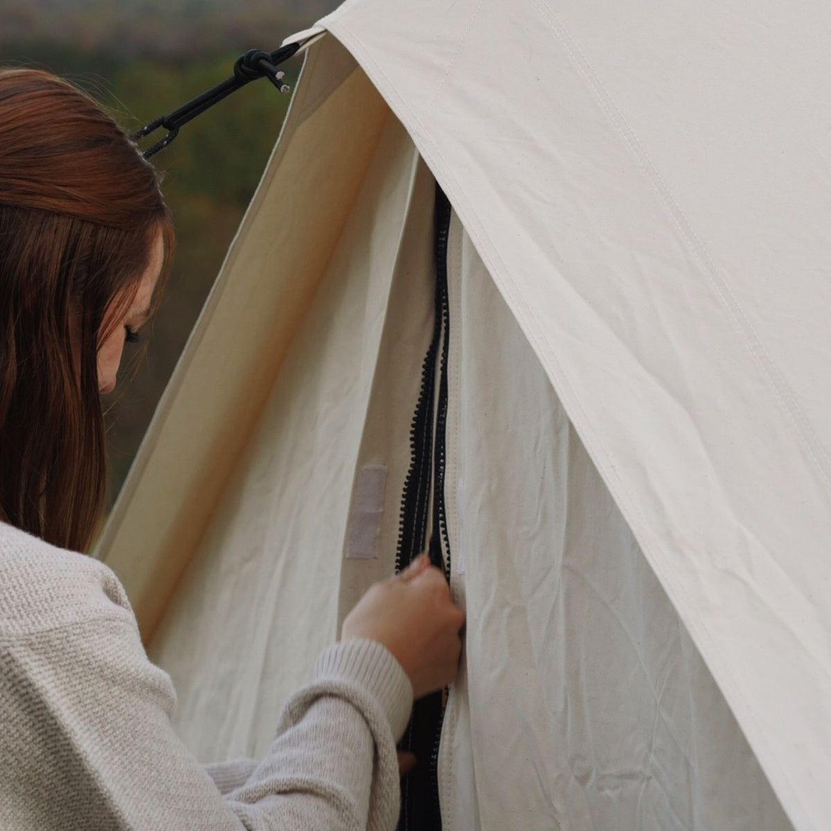White Duck Outdoors 13' Avalon Bell Tent Family Camping Luxury Yurt