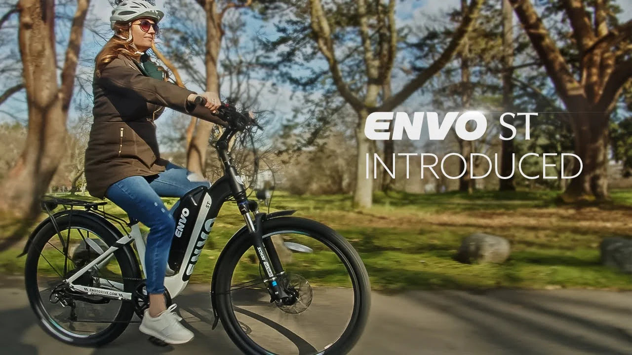 ENVO ST Electric Step Through Bike Top Speed 20mph