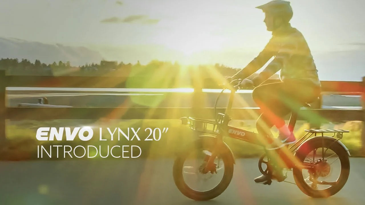 ENVO Lynx 20" Folding Electric Bike Top Speed 20mph